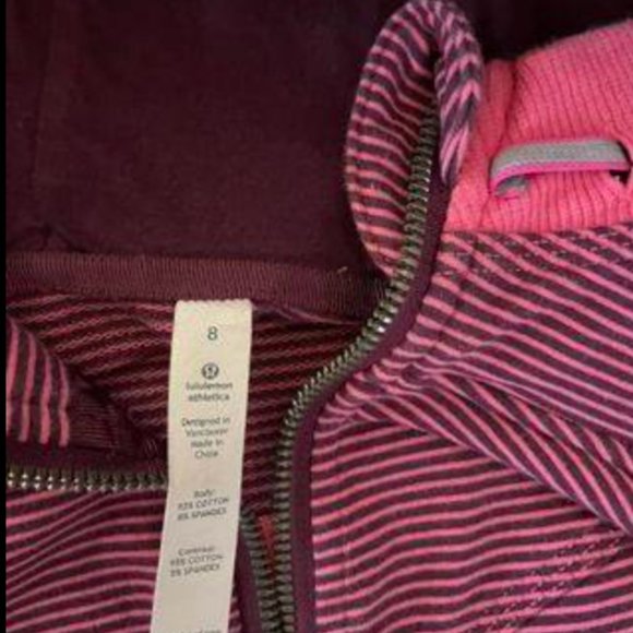 ** LULULEMON ATHLETICA ** Bliss Break Full Zip Hoodie, Size M- 8 - Like New - Picture 4 of 4
